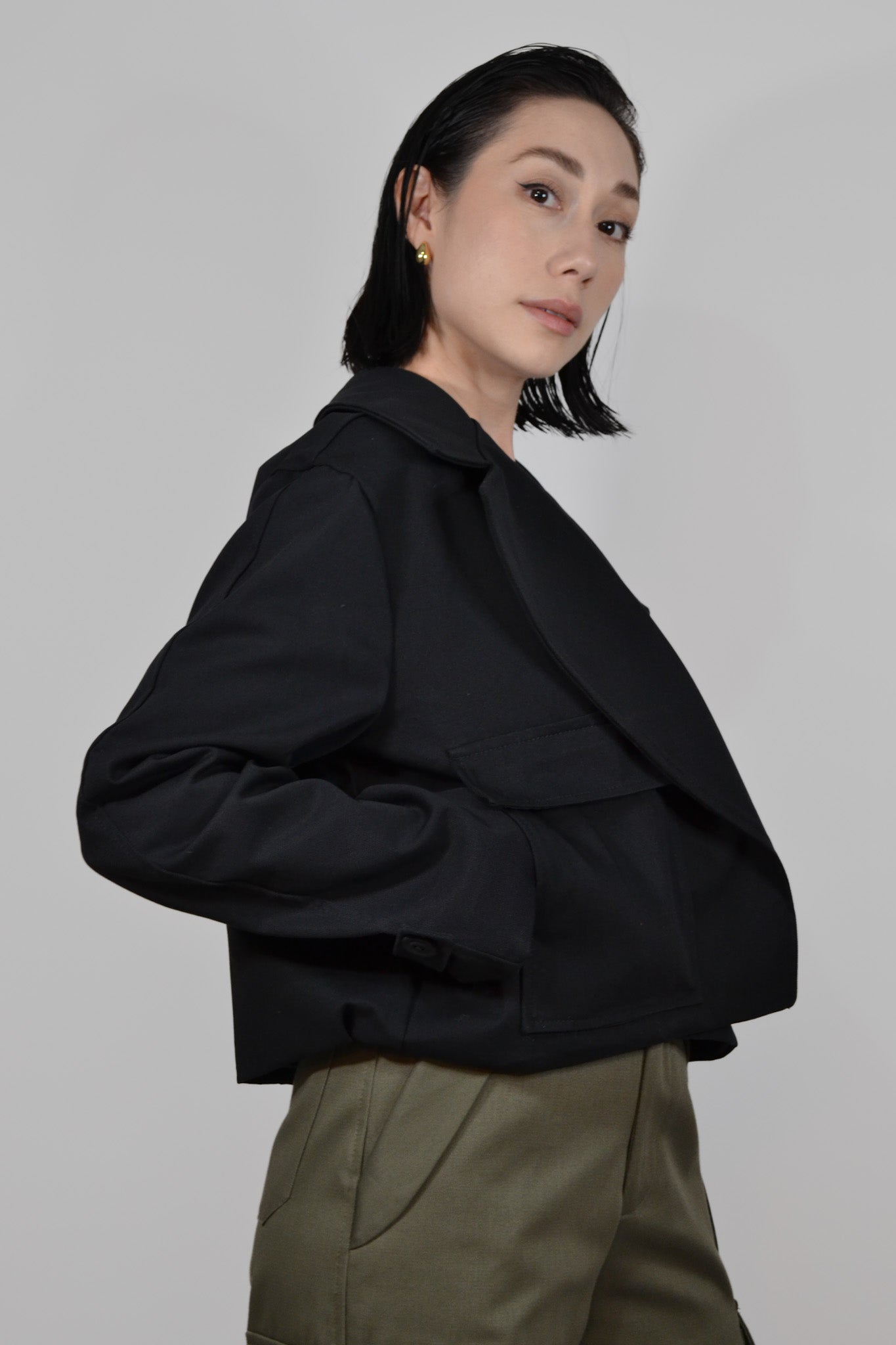 TRENCH BOMBER NEGRO