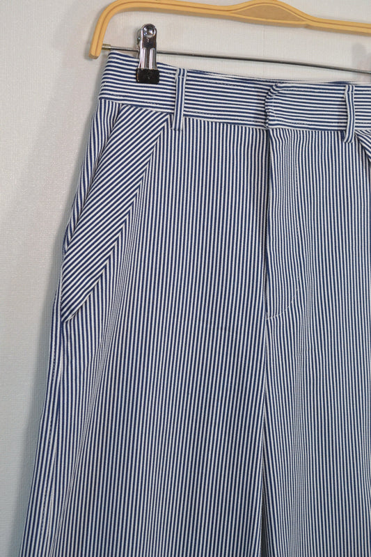 PANTALONES WIDE LEG A RAYAS