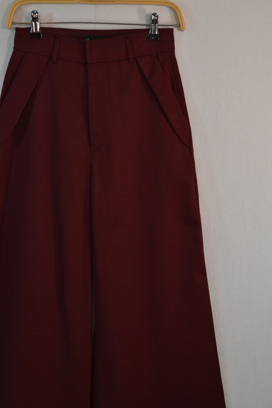 PANTALONES WIDE LEG TINTO