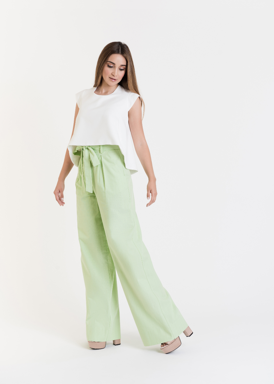 PANTALÓN LINO CON ALGODÓN