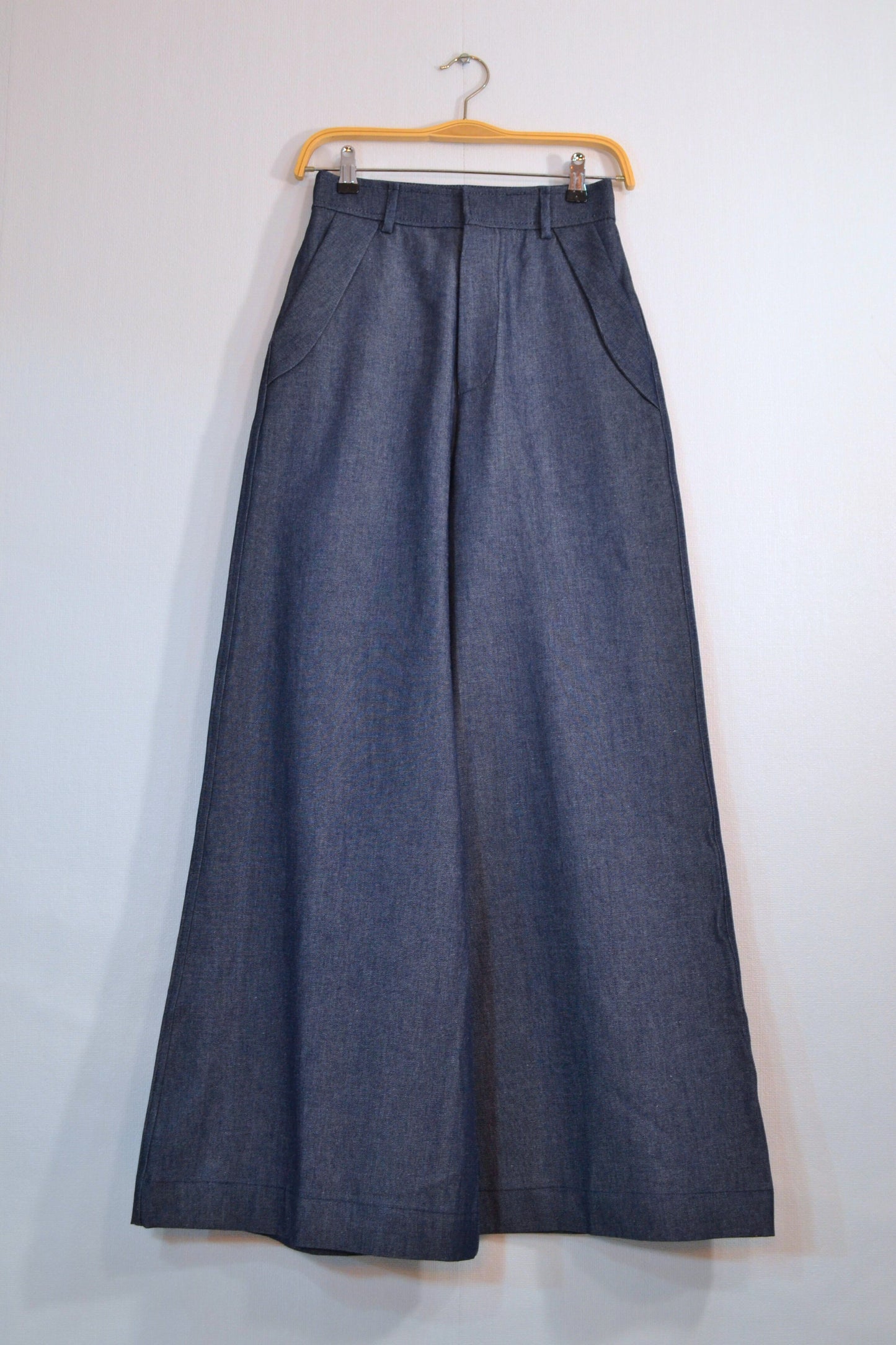 PANTALONES WIDE LEG DENIM