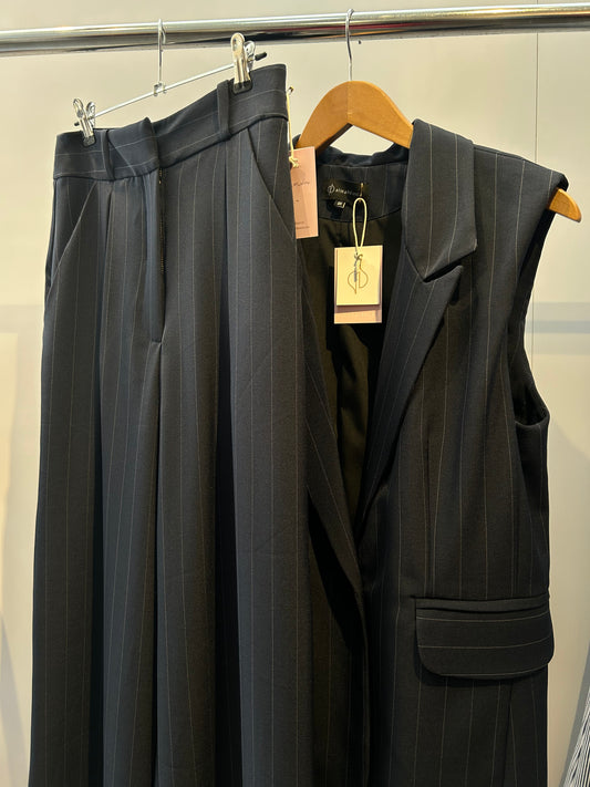 CHALECO SASTRE MARINO A RAYAS